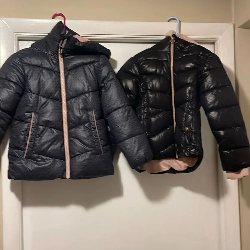 Michael Kors puffer jacket bundle of 2 size 7/8 - Picture 1 of 14